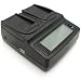 PhotoPro Dual Charger for Canon LP-E6 Camera Batteries - Works with Canon EOS 5D Mark II / 2, Mark III / 3, EOS 7D, 60D Digital Cameras - Intelligent, Super-fast Charger with 2 Independent Charging Bays, LCD Readout, Battery Tester, USB Output, Car Charger and UL Approved Wall Charger