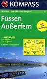 F�ssen, Au�erfern: Wander-, Rad-, Skitouren- und Langlaufkarte. Mit Panorama. GPS-genau. 1:50.000