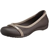 crocs Womens Kaela Ballet Flat,Espresso/Mushroom,8 M US 41nRx2rALTL. SL160 crocs Womens Kaela Ballet Flat,Espresso/Mushroom,8 M US