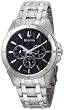 Bulova Men's 96C107 Black Dial Bracelet Watch