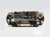 Grand theft auto IV PSP (Slim) Dual Colored Skin Sticker, PSP 2000