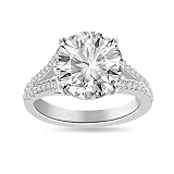 4.67 Ct Shenoa 'Signature' Diamond Engagement Ring in Platinum