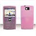 Pink Transparent SILICONE SKIN Case Cover For Brand Samsung SGH i617 i-617 Blackjack2 Blackjack 2 II Protective