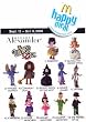 2008 Complete set of 12 Mcdonalds Madame Alexander Wizard of Oz Dolls