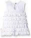 Burt's Bees Baby Girls' Sunbleached Organic Ruffle Tank