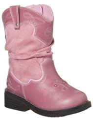 Single Detail Page Misc: Circo Deloria Studded Pink Cowboy/Cowgirl Slouch Boots Western Costume Riding Shoes Toddler Girls Size 8 - Circo