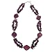 Handmade Amethyst and Andaman Seashell Necklace