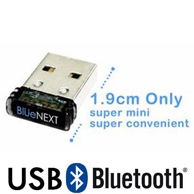 Childrens Toyshop  Computer : Micro Super Mini Bluetooth Dongle USB Adaptor Blue Next