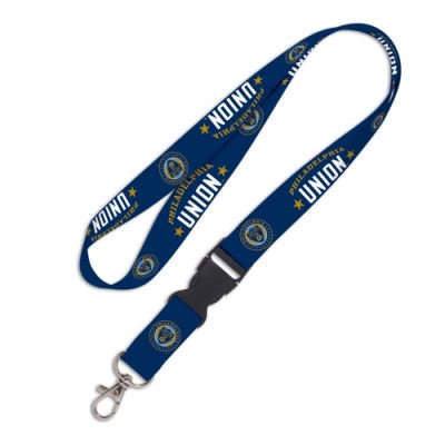 PHILADELPHIA UNION OFFICIAL LOGO LANYARD KEYCHAIN PHILADELPHIA UNION OFFICIAL LOGO LANYARD KEYCHAIN