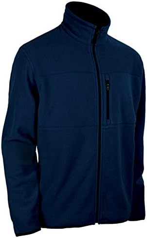 Tres Bien Golf Mens Fleece Jacket-Navy-XX-Large