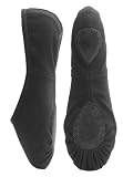 Bloch 277M Mens Black Canvas Ballet Pump