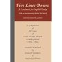 Five Lines Down: A Landmark in English Tanka