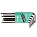 Wiha 37192 MagicSpring L-Key Set, T6-T40, 10 Piece
