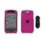 Apple iPhone 3G Magenta Neoprene Case Cover with Removable Belt Clip (iPhone NOT Included)