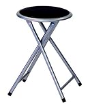 Papilion 451030 Klapphocker Jonas alu,schwarz, Stahl