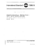 ISO 1388-6:1981, Ethanol for industrial use -- Methods of test -- Part 6 : Test for miscibility with water