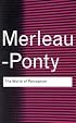 The World of Perception (Routledge Classics)