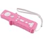 Nintendo Wii Remote Control Silicone Motorcycle Handle Grip - Pink