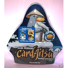 Club Penguin Card-Jitsu Trading Card Game Collector Tin by 