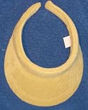 Cushees Terry Covered Clip on Visor (Khaki)