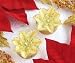 Ivory Poinsettia Tea Light Candles (box of 6 candles)