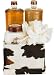Winter in Venice - Warm Vanilla Marshmallow Animal Print Box - Pamper Gift Set