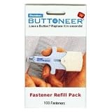 The Original Buttoneer Fastening System Refill Pack-100/Pkg.