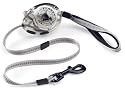 Planet Dog Zip Lead - Large - Chrome/Titanium