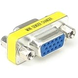 DB New 15 HD/DB/15 VGA/SVGA KVM Gender Changer Adapter Female to Female(F-F)
