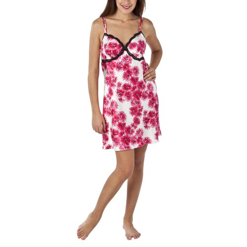 Gilligan & O’Malley® Womens Chemise – Pink Floral L