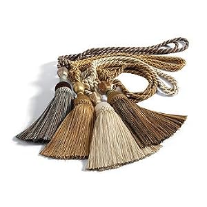Cortina Tassel Tiebacks - Umber - Frontgate