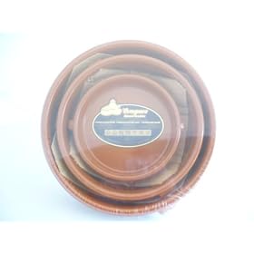 Honey Brown Terracotta Cazuela Set
