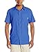 Columbia Men's Standard Slack Tide Camp Shirt, Vivid Blue, Medium