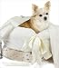 Snuggle Bug Reversible Dog Carrier/Bed - Snow Leopard/Cream