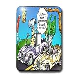 Londons Times Funny Society Cartoons - Tooling Around - Light Switch Covers - single toggle switch