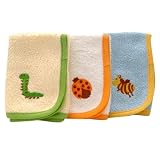 Triple Pack Terry Washcloths by Little Twig