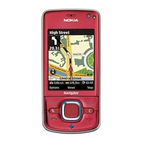 Nokia 6210 Unlocked Cell Phone with 3.2 MP Camera, GPS, Media Player, International 3G, MicroSD Slot--International Version with No Warranty (Red)
