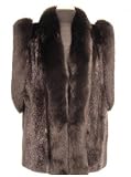 Chosen Mink Vest Fox Trim Reversible To Lamb VRX