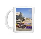 Bright fabrics on Ipanema Beach in Rio de Janeiro, Brazil, South America Photo Mugs