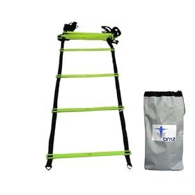 Cintz Adjustable Speed Agility Ladder 15 ft, with carry bag, FREE SHIPPING