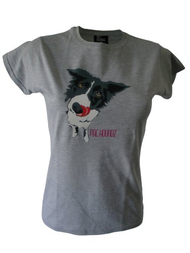 Pac Houndz Damen T Shirt Nana, Grey, S, 20110105_S Preisvergleich