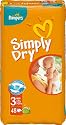 Pampers Simply Dry Windeln Gr.3 Midi 4-9 kg Sparpaket, 48 St&uuml;ck