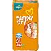 Pampers Simply Dry Windeln Gr.3 Midi 4-9 kg Sparpaket, 48 St�ck