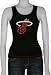 Search : Dwayne Wade Miami Heat Swarovski Crystals Women's Name and Number Applique Tank