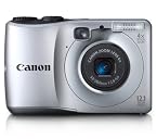 Canon Powershot A1200 12.1MP Point and Shoot Digital Camera with 4x Optical Zoom (Silver)