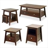 41nSVkrTvdL. SL160  Winsome Angolo Coffee Table Set 94639 / 94617 / 94621 / 94618
