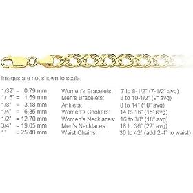 3.5mm double link gold chain available in necklace, bracelet and anklet... by Adylon