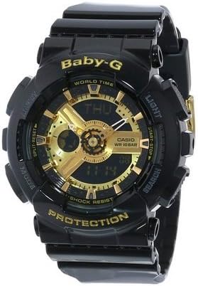 Men's Black G-Shock Digital Anti-Magnetic Gold Tone Analog watch