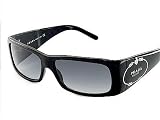 Prada - Authentic Prada SPR10H Sunglasses Sun Glasses BLACK Lens BLACK Frame