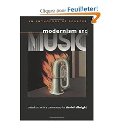 Modernism and Music: An Anthology of Sources